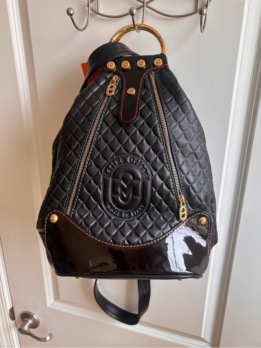 Marino Orlandi Made in Italy Convertible Leather Backpack – NWT